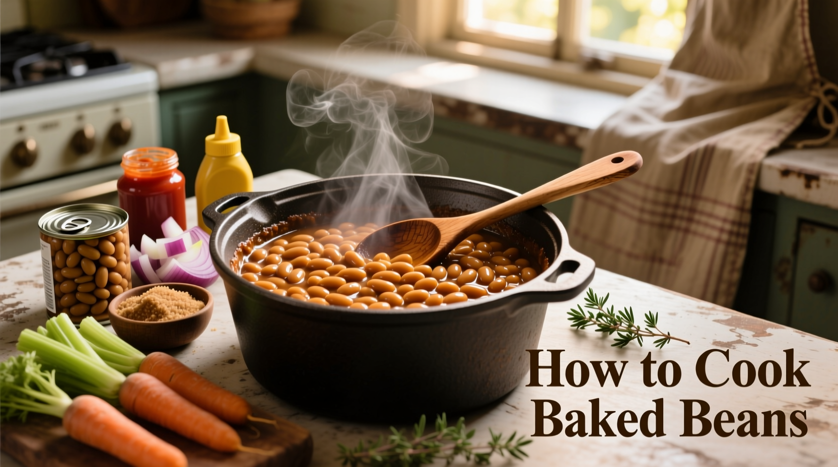 how to cook baked beans