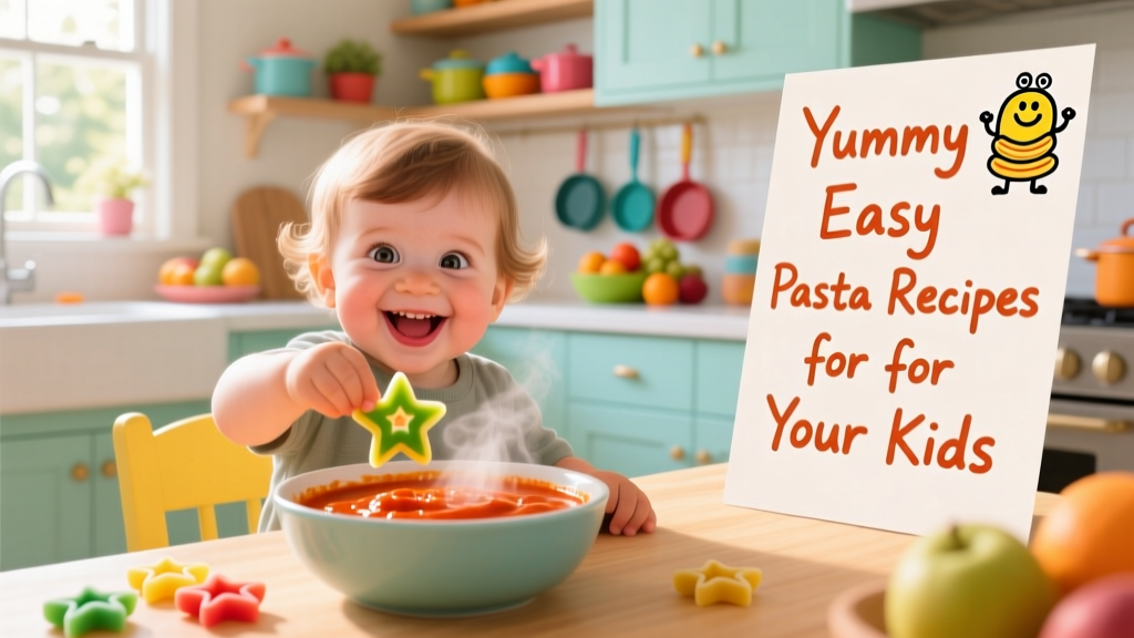 Yummy Easy Pasta Recipes for Your Kids: Nutritionist-Approved, Toddler-Tested Meals in Under 20 Minutes