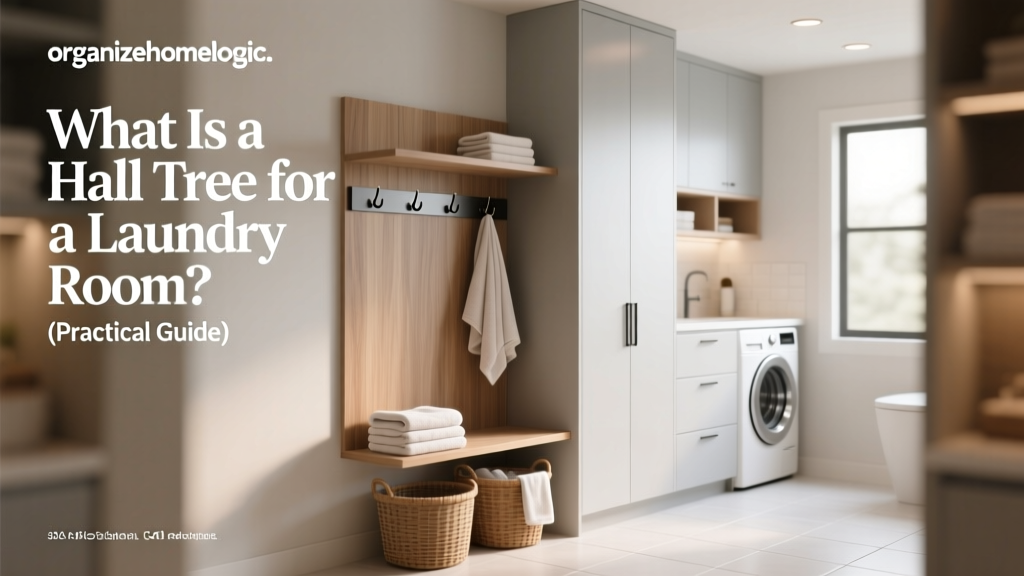 What Is a Hall Tree for a Laundry Room? (Practical Guide)