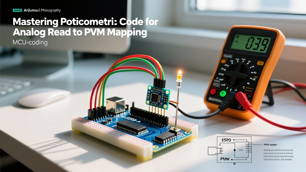Mastering Potentiometer Code for Arduino: Analog Read to PWM Mapping