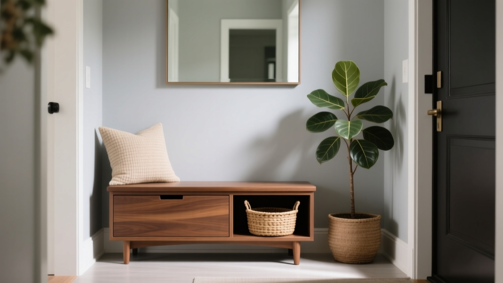 Best Small Foyer Bench: Size, Style & Smart Storage