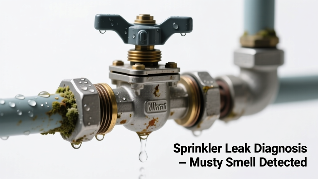 Sprinkler System Leaking & Smelling Bad: Quick Diagnosis