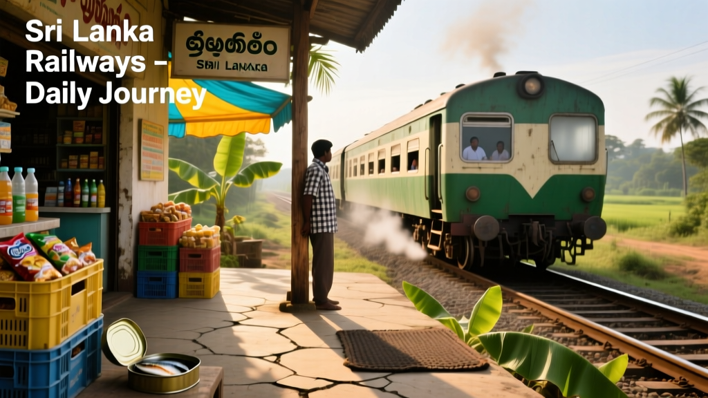 Photo Countryside Convenience Store in Sri Lanka: A Snapshot of Rural Retail Resilience