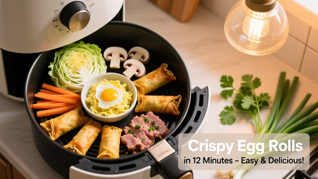 How to Cook Egg Rolls in an Air Fryer (Crispy & Easy)