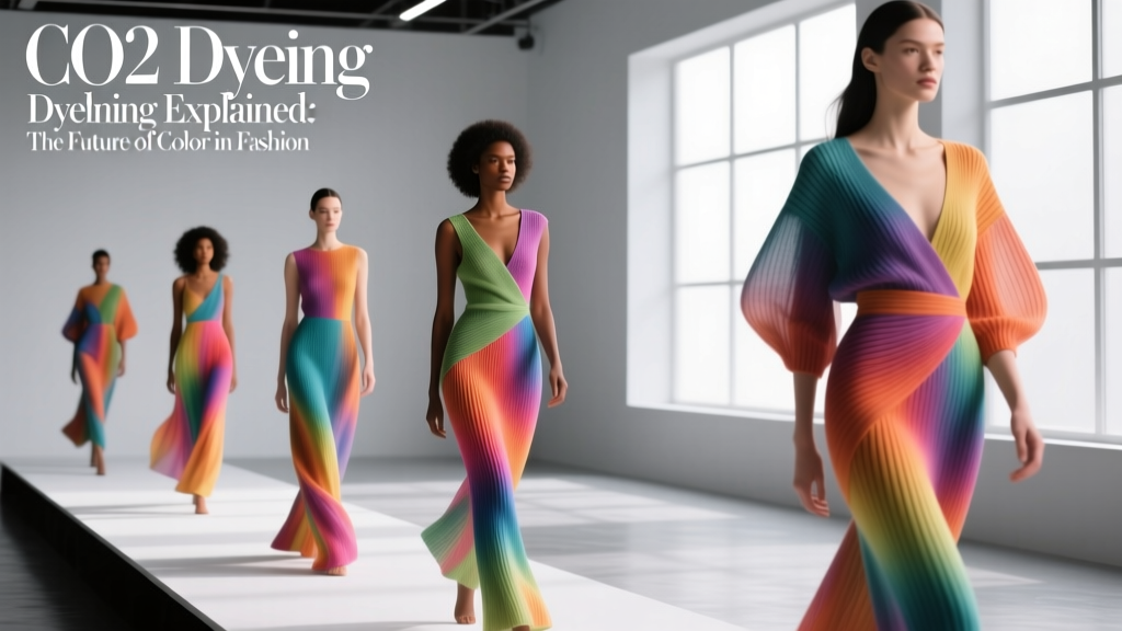 CO2 Dyeing Explained: The Future of Color in Fashion