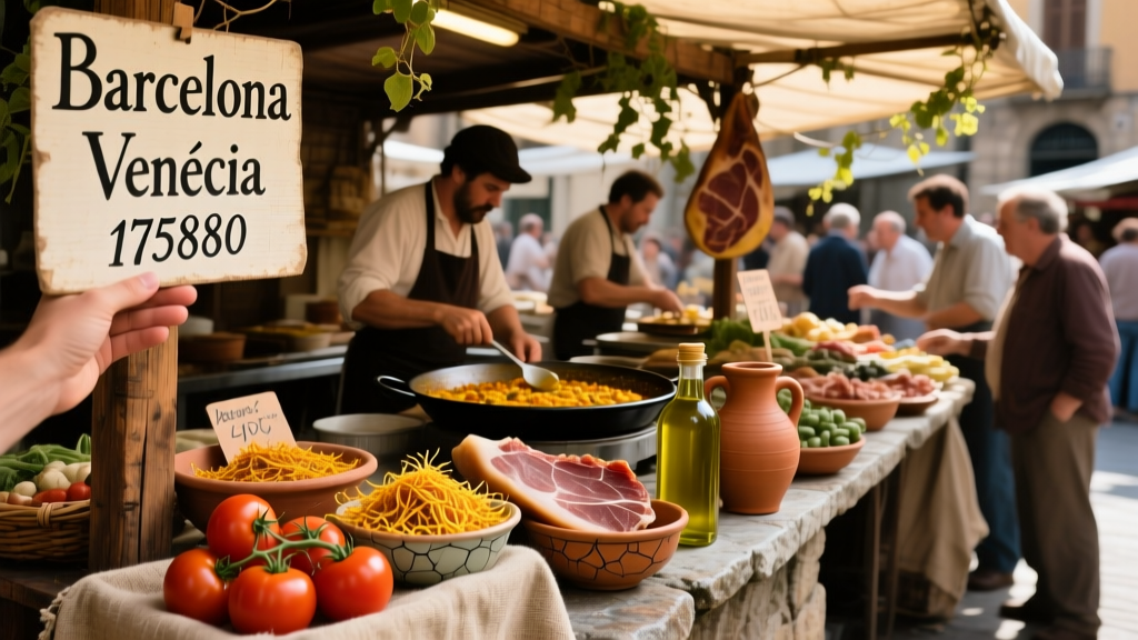 Barcelona & Venice: A Culinary Dialogue Across the Mediterranean — 175,880 Kilometers of Shared Flavors, Not Miles