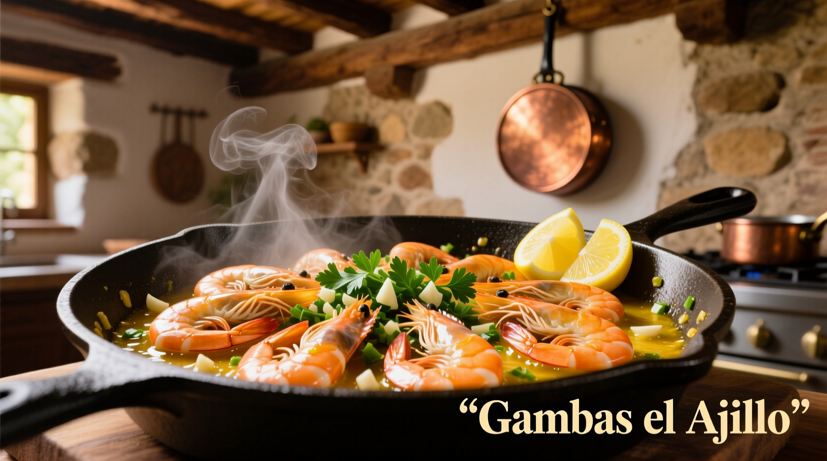 Authentic Spanish Garlic Shrimp Recipe in 15 Minutes