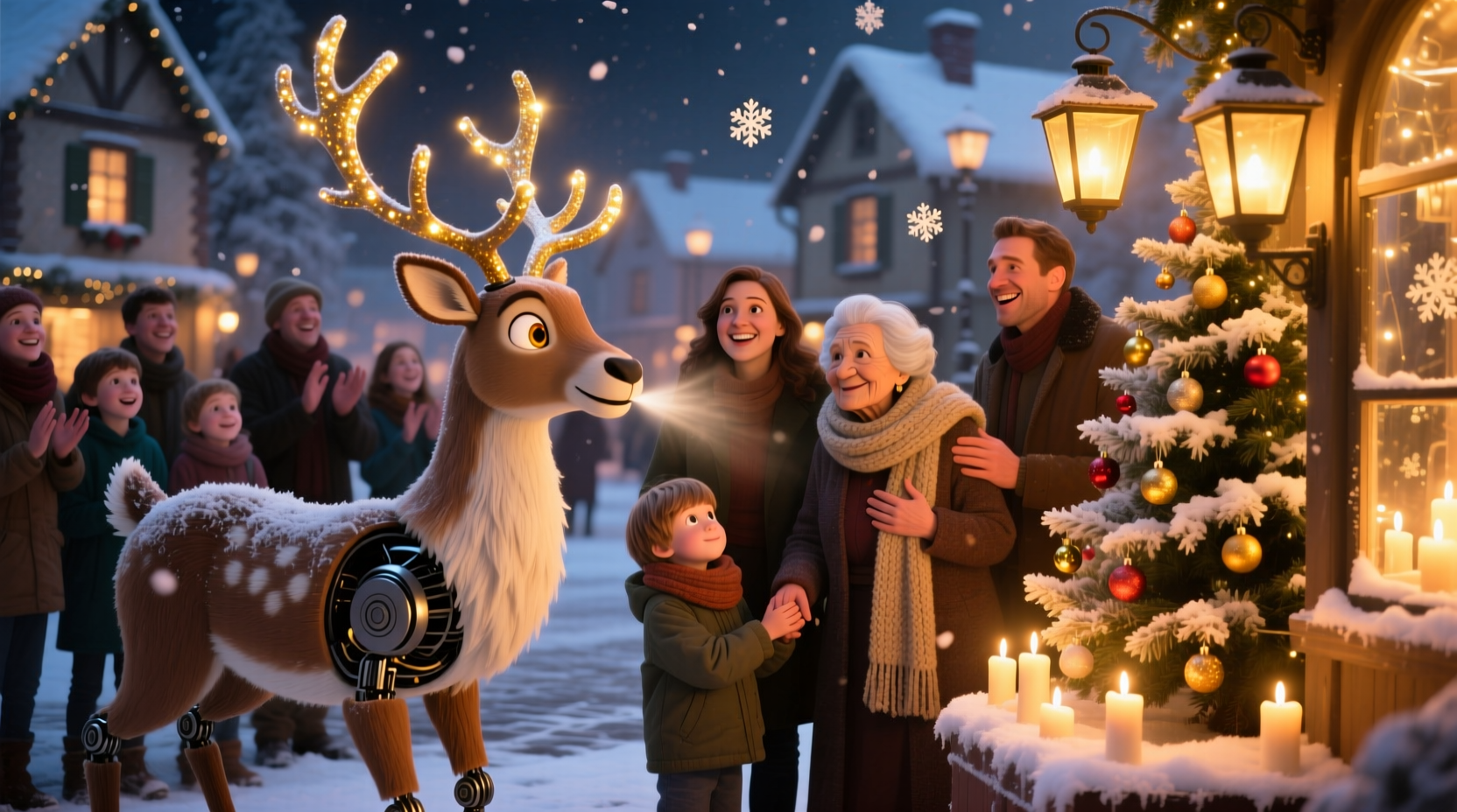 why are animated christmas figures so captivating across age groups