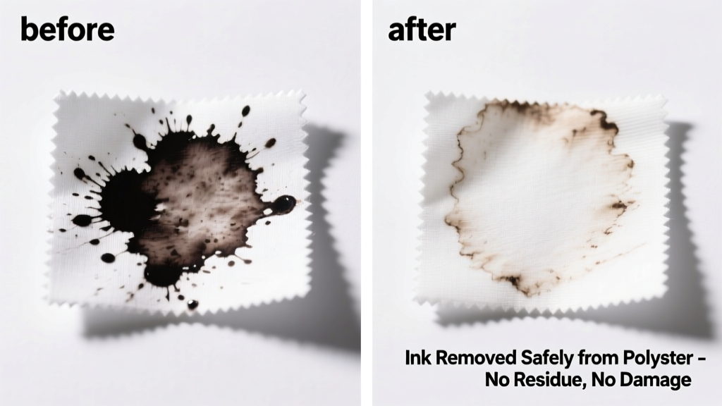 How to Remove Ink from Polyester Fabric Safely