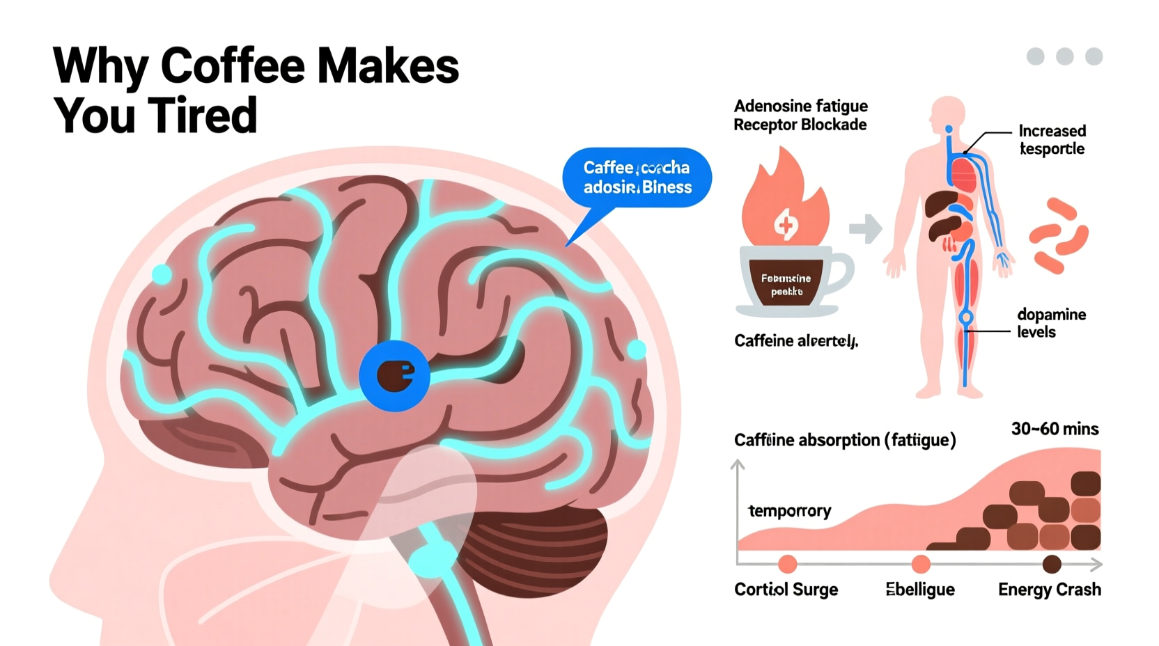why does coffee make me tired instead of alert the science explained