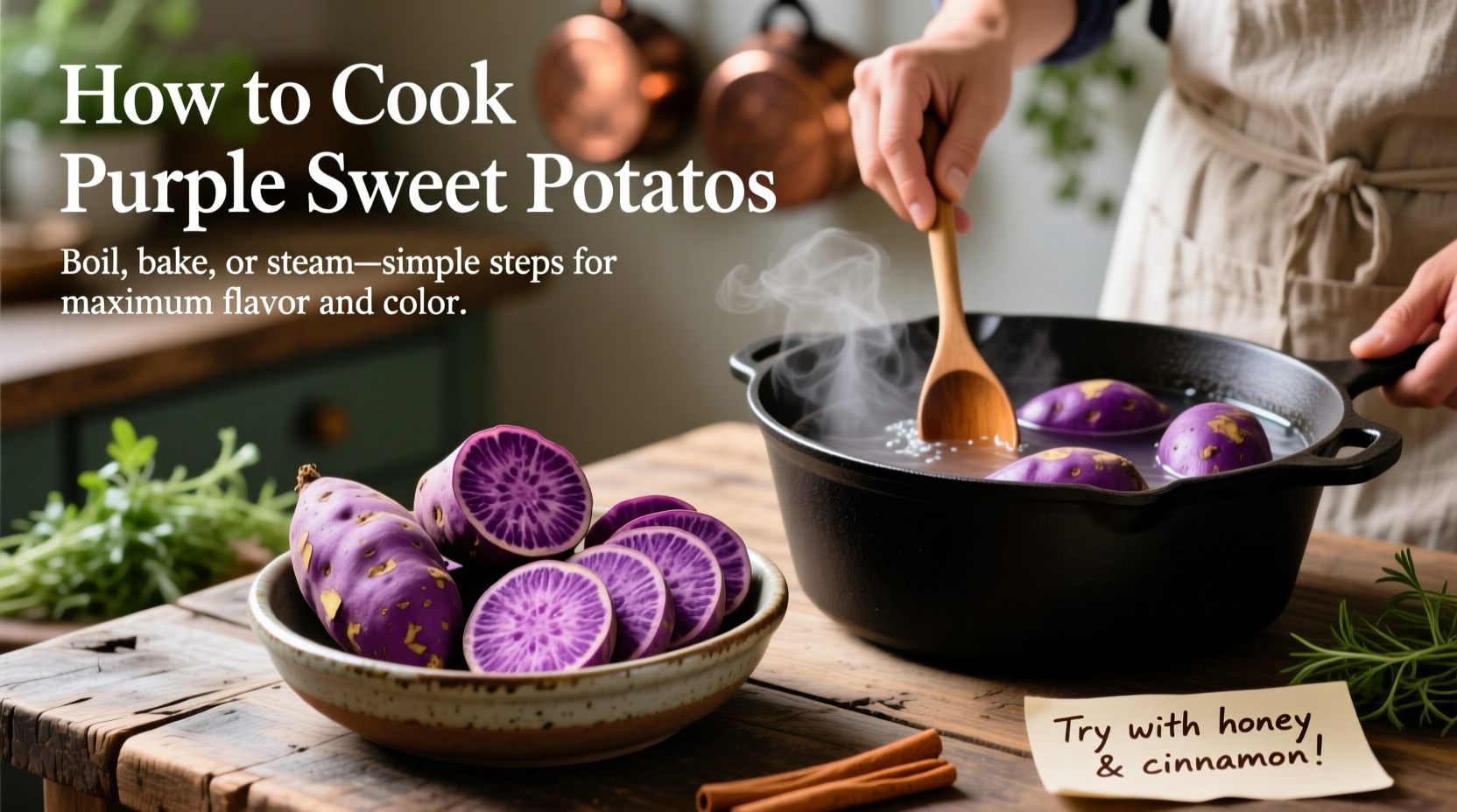 How to Cook Purple Sweet Potatoes: 5 Perfect Methods