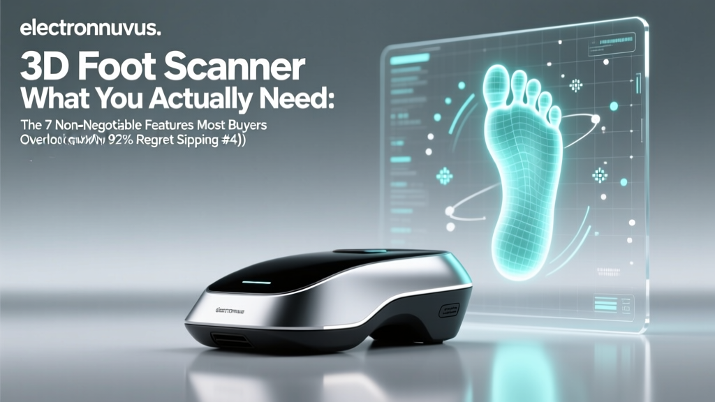 3D Foot Scanner What You Actually Need: The 7 Non-Negotiable Features Most Buyers Overlook (and Why 92% Regret Skipping #4)