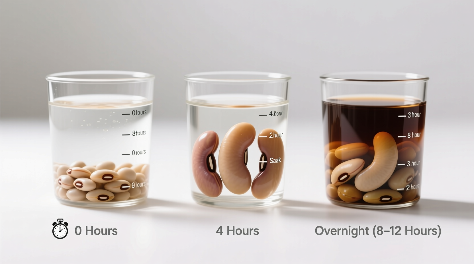 how long to soak beans before cooking