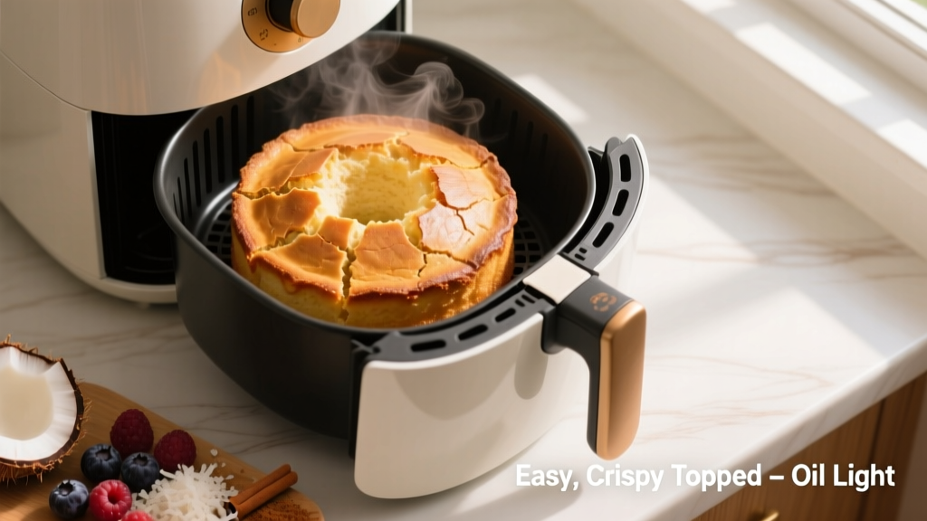 Cakes in an Air Fryer: Easy, Crispy-Topped & Oil-Light