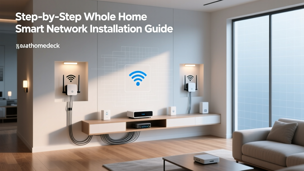 Step-by-Step Whole Home Smart Network Installation Guide