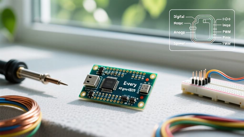 Arduino Nano Every Beginner Guide: Setup, Specs, Tips