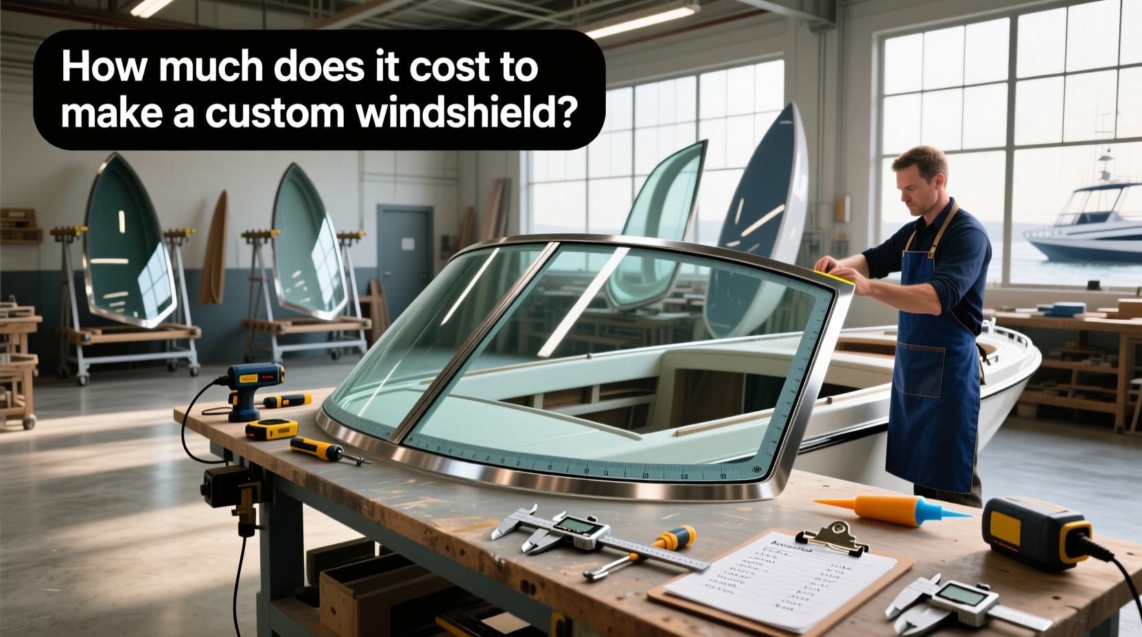 How to Choose a Custom Boat Windshield: Cost, Materials, and Key Factors