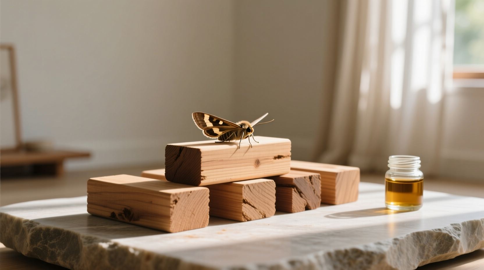 cedar block vs scent diffuser for moth control