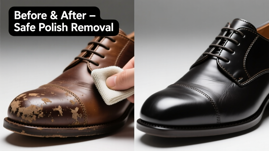 How to Remove Shoe Polish from Leather Safely