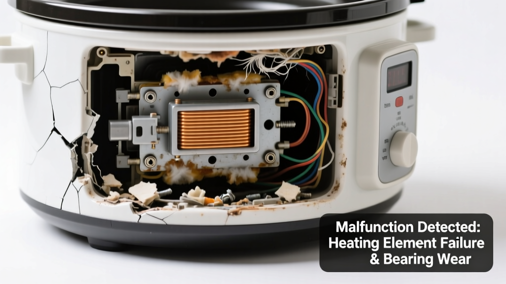 Slow Cooker Not Heating & Making Grinding Noise