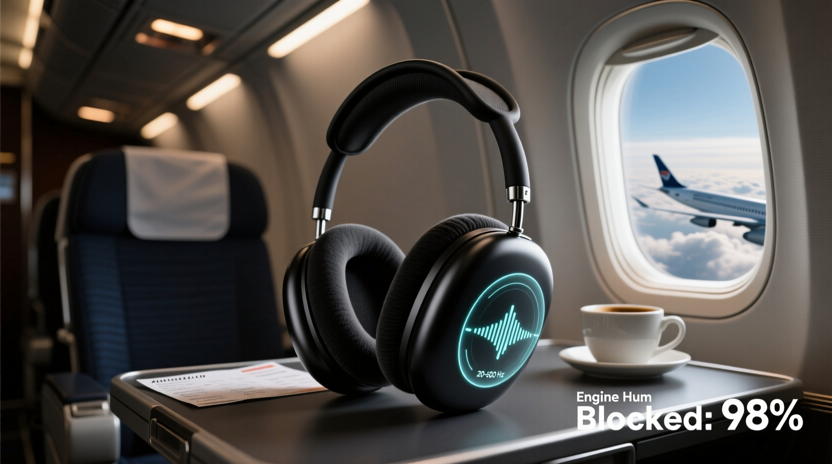 best noise canceling headphones for flying that actually block out engine hum