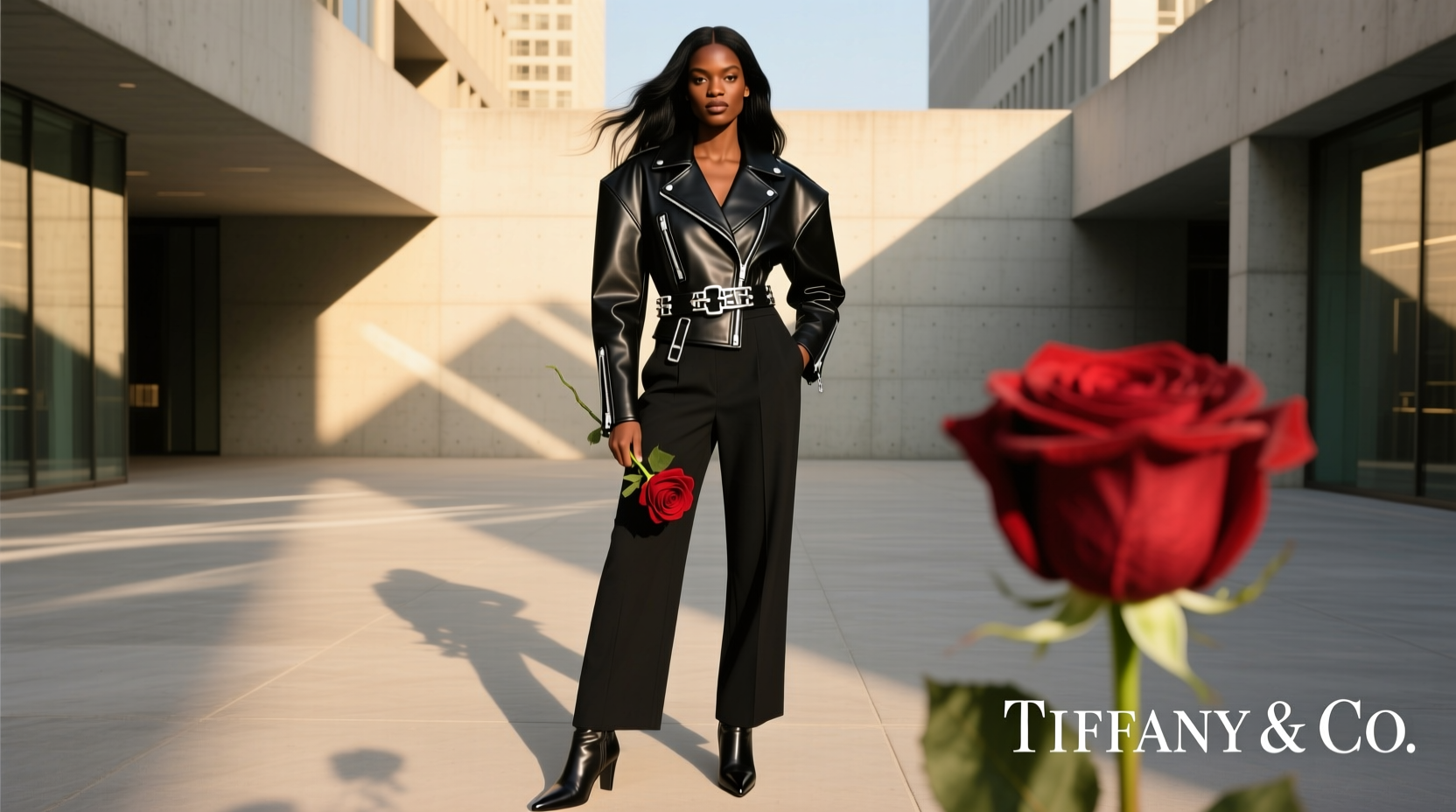 tiffany co debuts its latest tiffany hardwear campaign featuring rose showcasing bold diamond intensive styles from the coveted jewelry collection