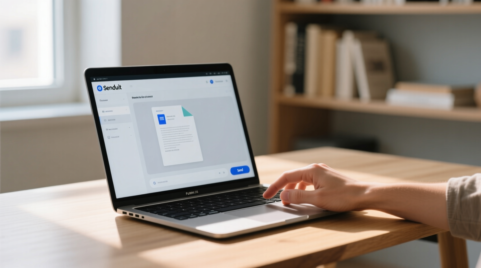 use senduit to share your files