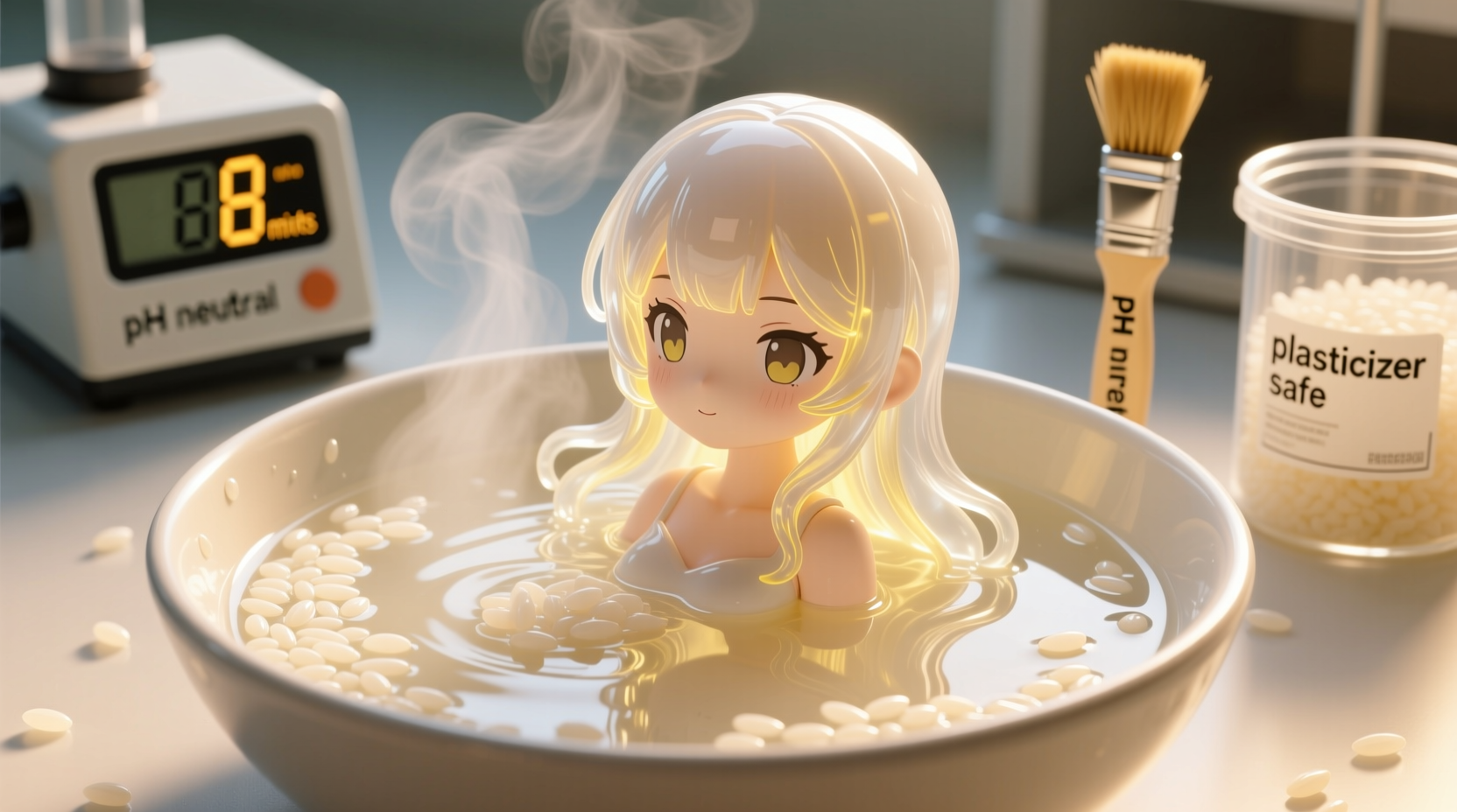 eco friendly cleaning tips for resin anime figurines