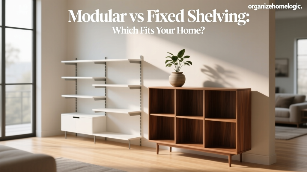 Modular vs Fixed Shelving: Which Fits Your Home?
