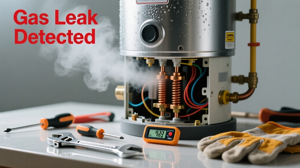 Water Heater Smells Like Gas and Won’t Heat
