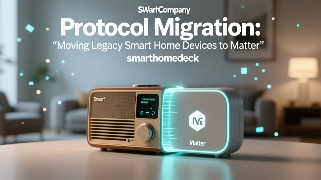 Protocol Migration: Moving Legacy Smart Home Devices to Matter