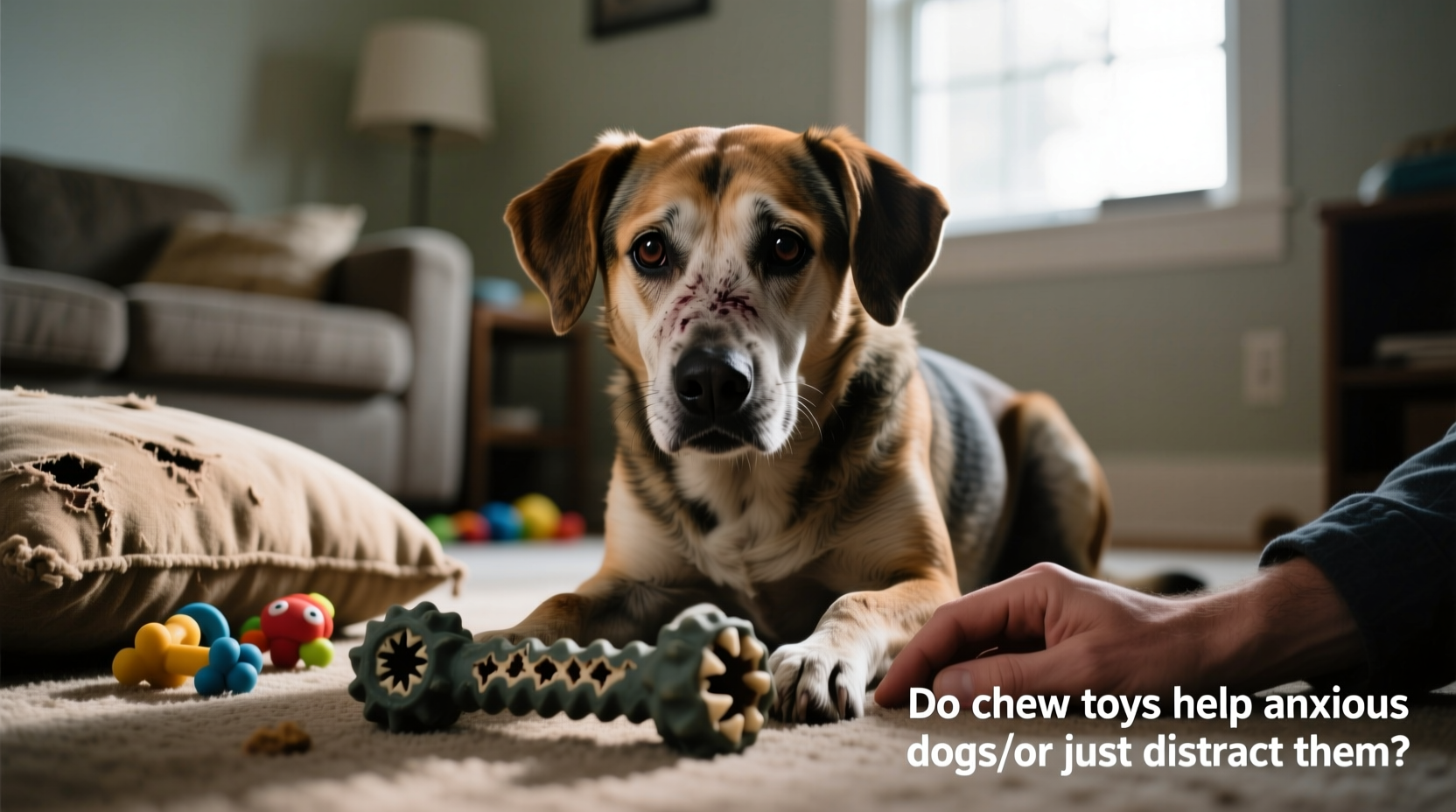 do chew toys really help anxious dogs or just distract them