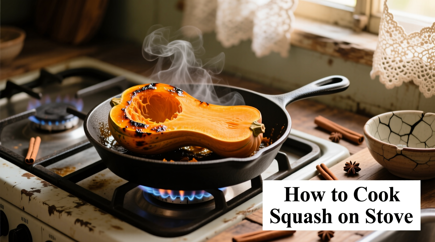 how to cook squash on stove
