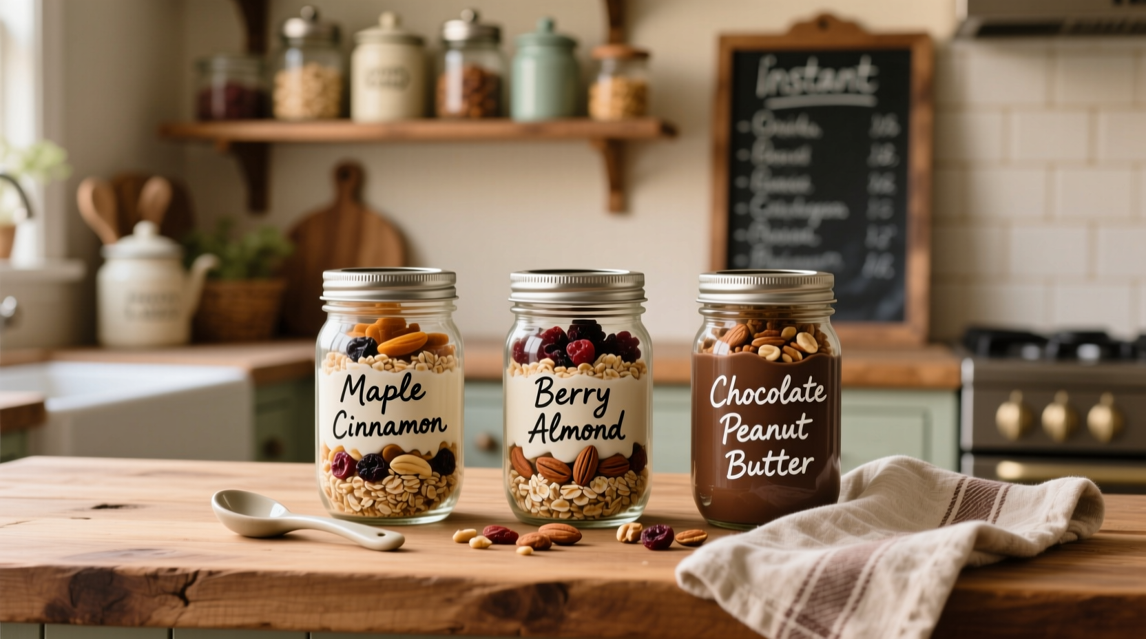 diy homemade instant oatmeal