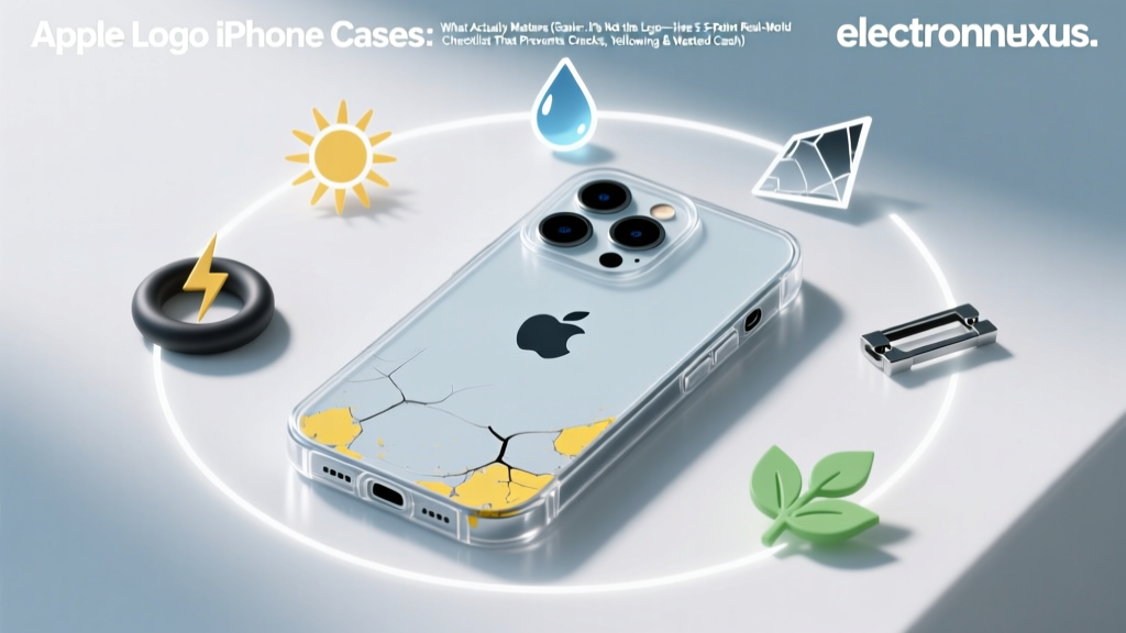 Apple Logo iPhone Cases: What Actually Matters (Spoiler: It’s Not the Logo—Here’s the 5-Point Real-World Checklist That Prevents Cracks, Yellowing & Wasted Cash)