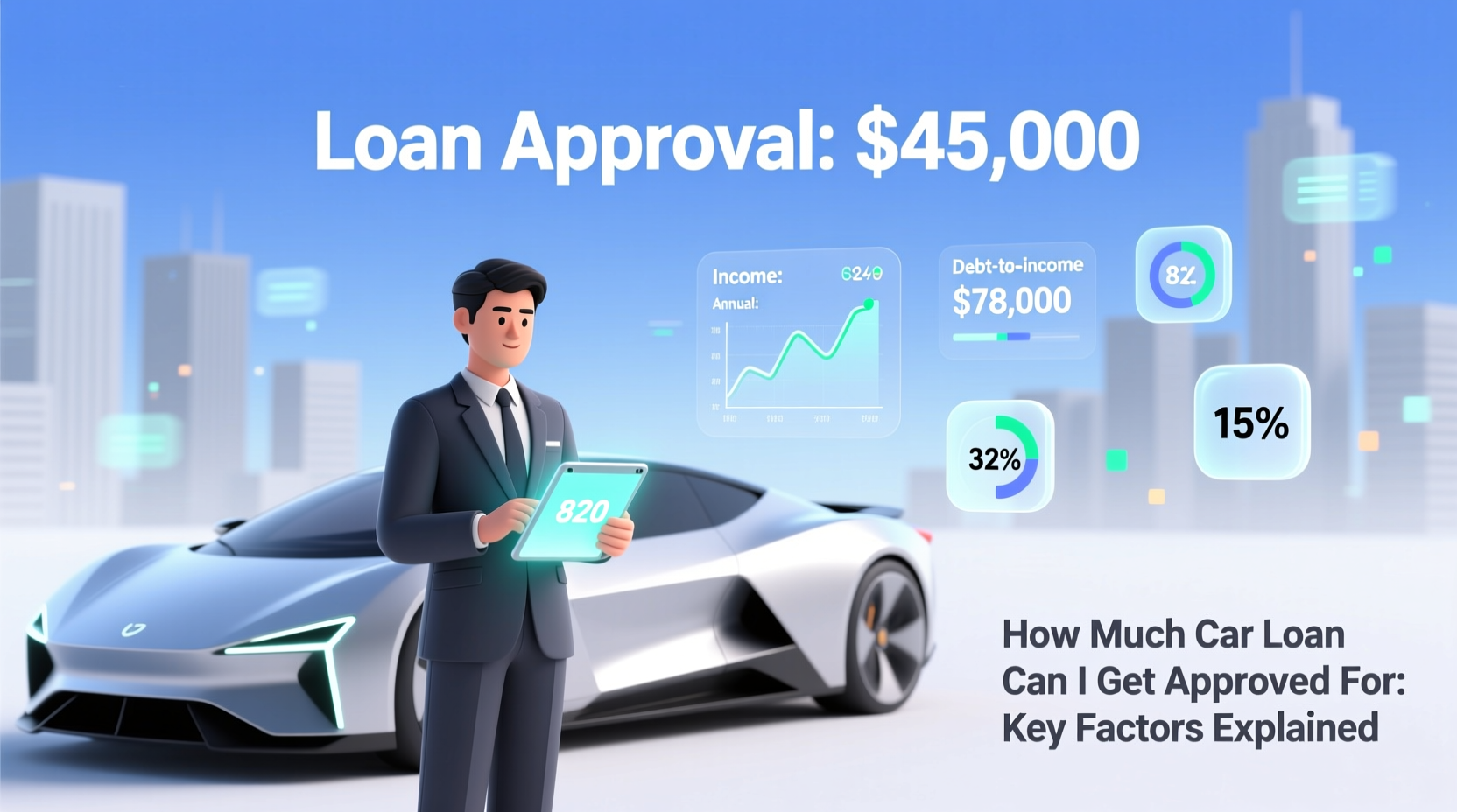 how much car loan can i get approved for