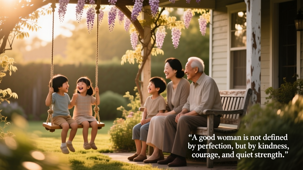 Beyond the Quote: What 'Good Woman' Really Means in Modern Parenting and Family Life