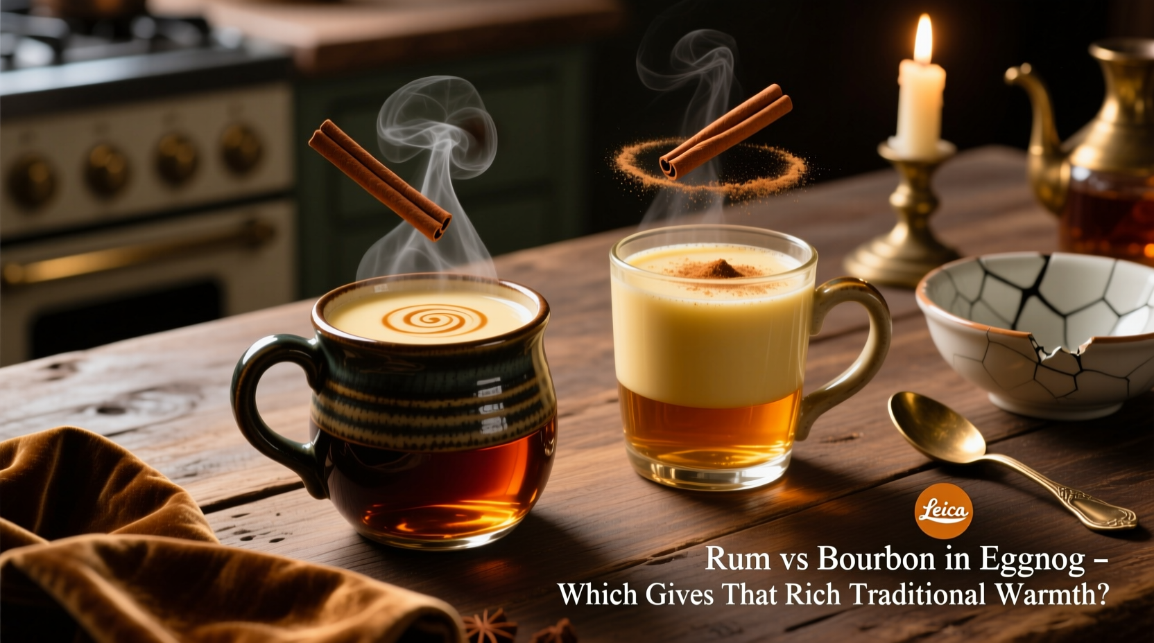 Rum Vs Bourbon In Eggnog Which Spirit Gives That Rich Traditional Warmth