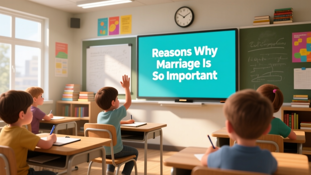 Reasons Why Marriage Is So Important: Evidence-Based Insights for Child Development and Family Well-Being