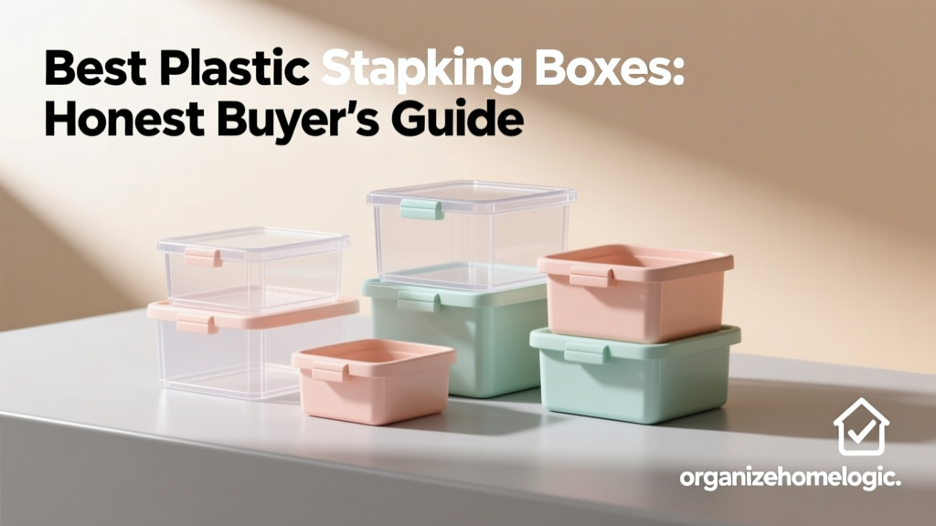 Best Plastic Stacking Boxes: Honest Buyer's Guide