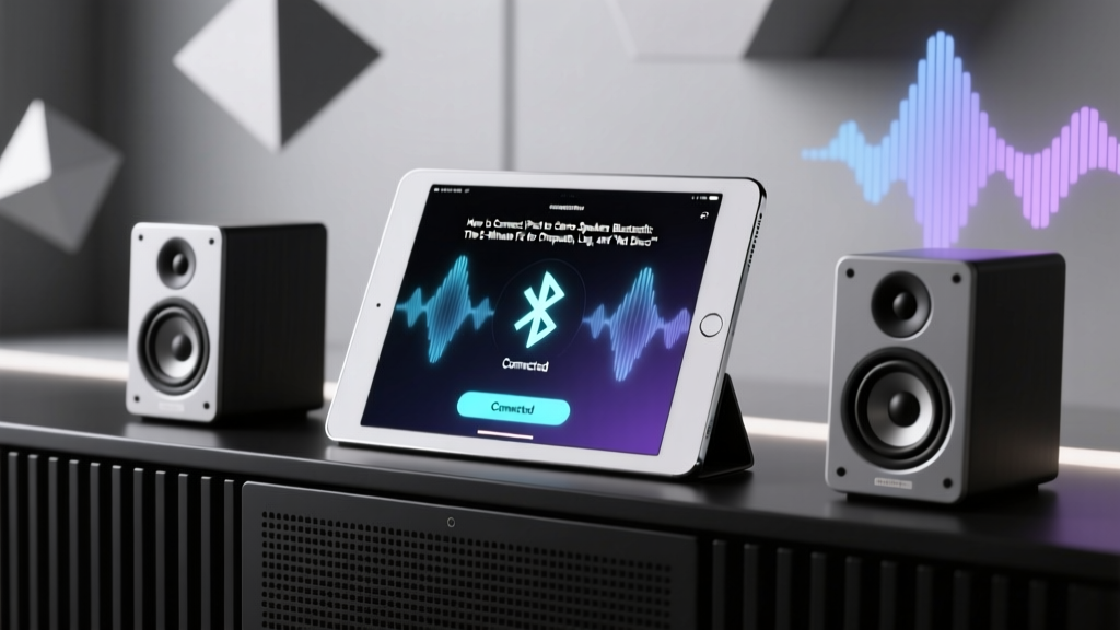 iPad to Stereo Speakers Bluetooth (2026)