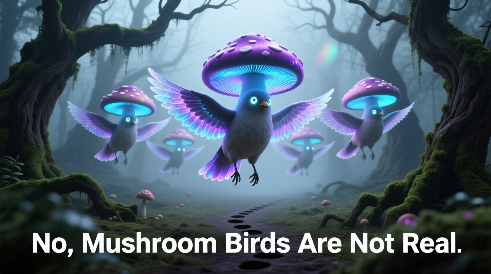 are mushroom birds real