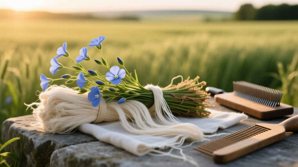 Origin of Linen Fibre: From Flax Field to Fashion Fabric
