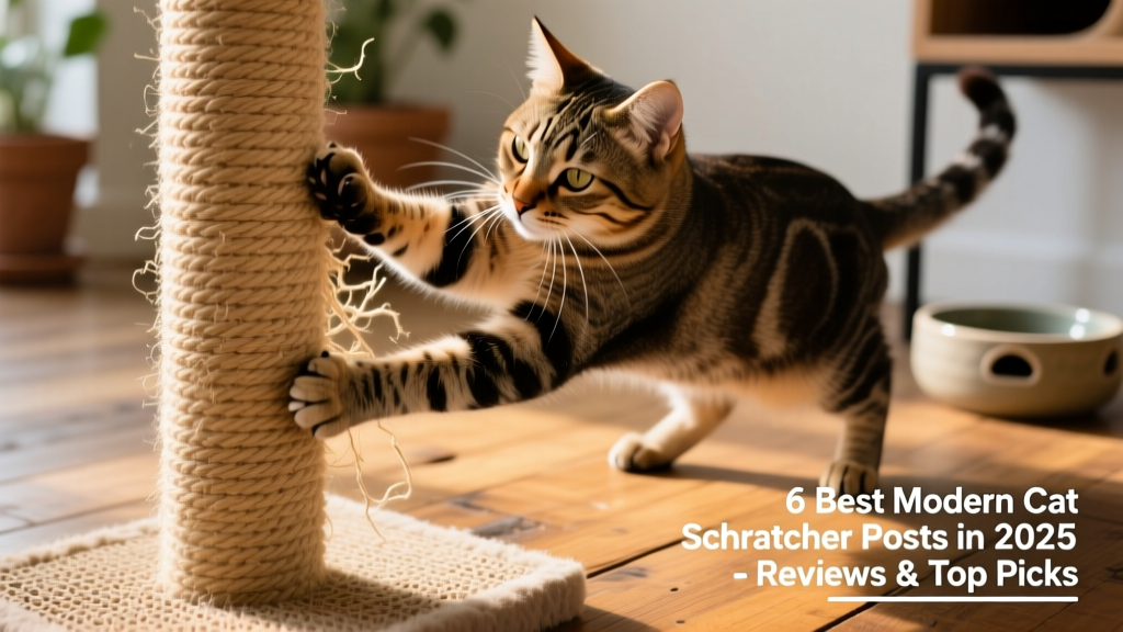 Close-up of a cat vigorously scratching a FurPetVo post wrapped in textured sisal rope, with visible fibers lifting naturally