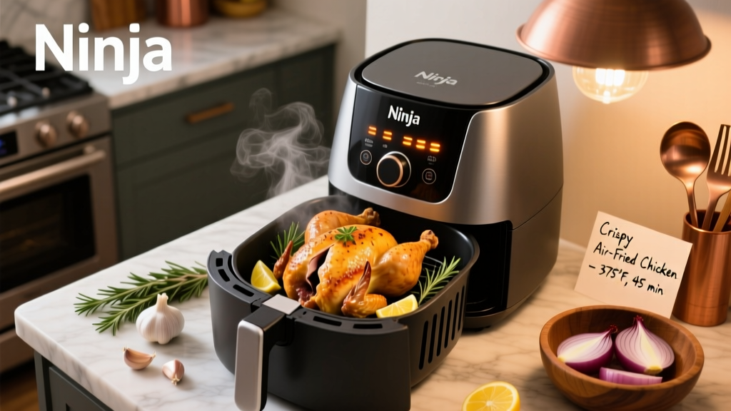 How to Air Fry Whole Chicken Grill in a Ninja Air Fryer