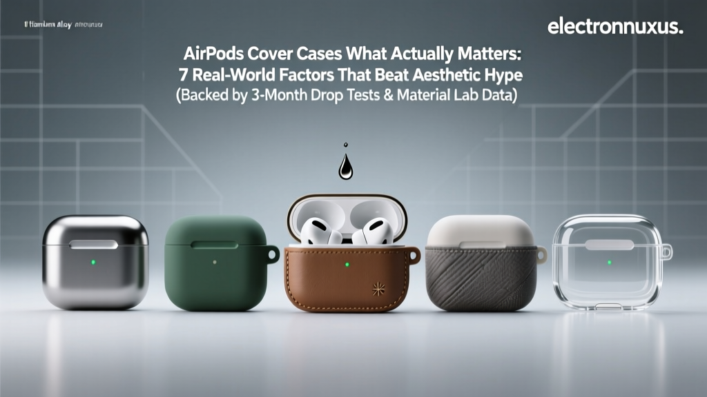 AirPods Cover Cases What Actually Matters: 7 Real-World Factors That Beat Aesthetic Hype (Backed by 3-Month Drop Tests & Material Lab Data)
