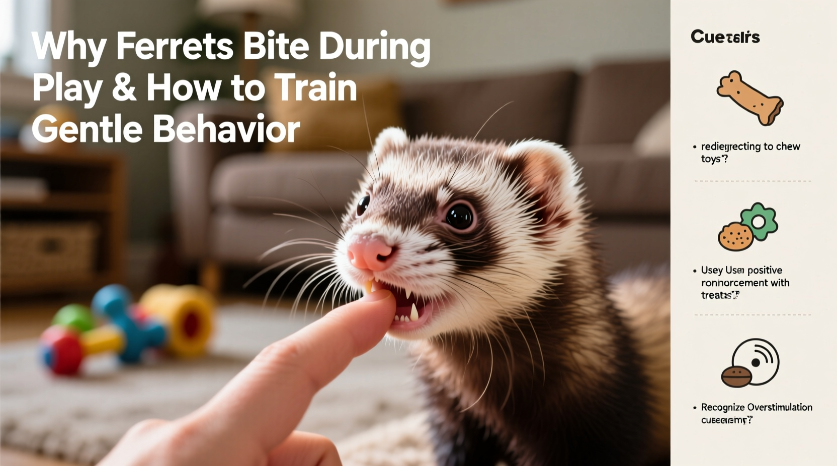 why does my ferret bite during play and how to train gentle behavior