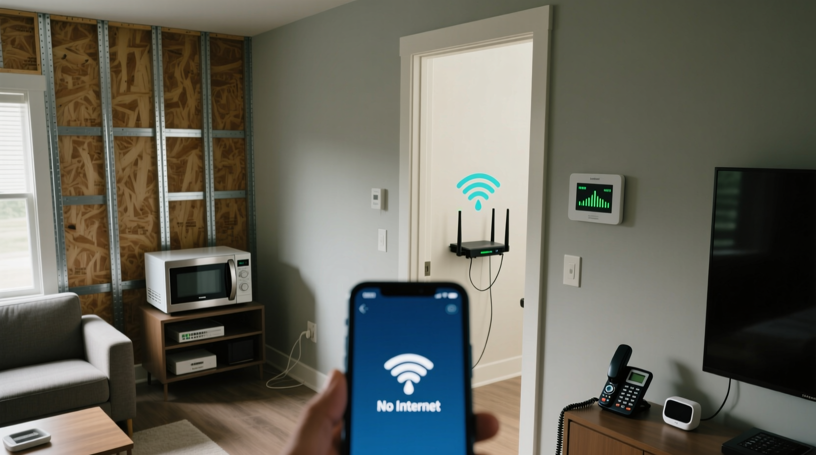 why does my wifi signal drop only in one specific room