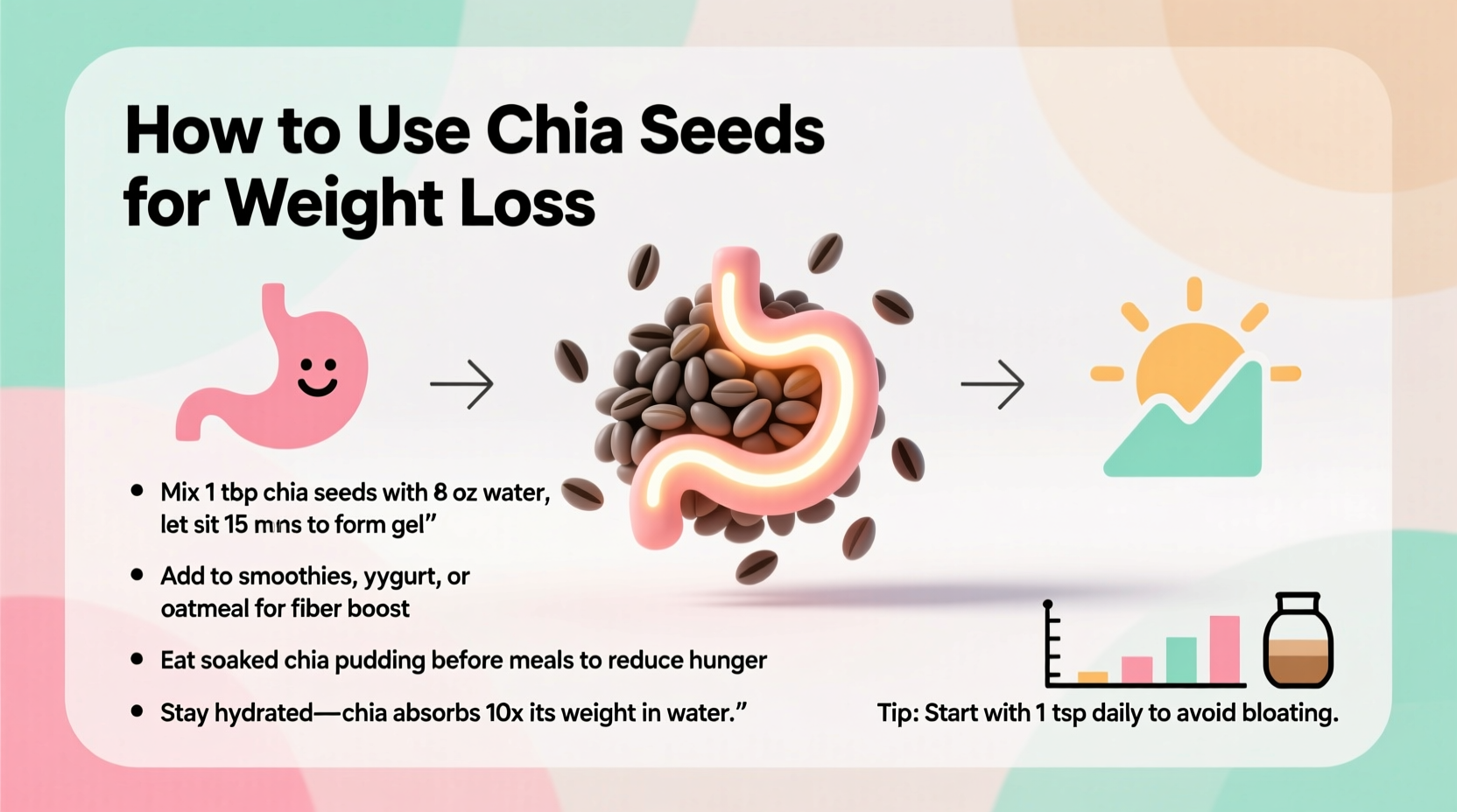 how to use chia seeds for weight loss