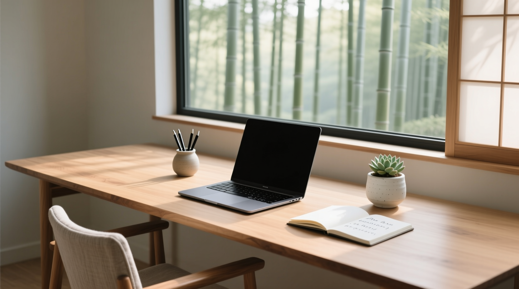 how to create a minimalist workspace that boosts focus and calm